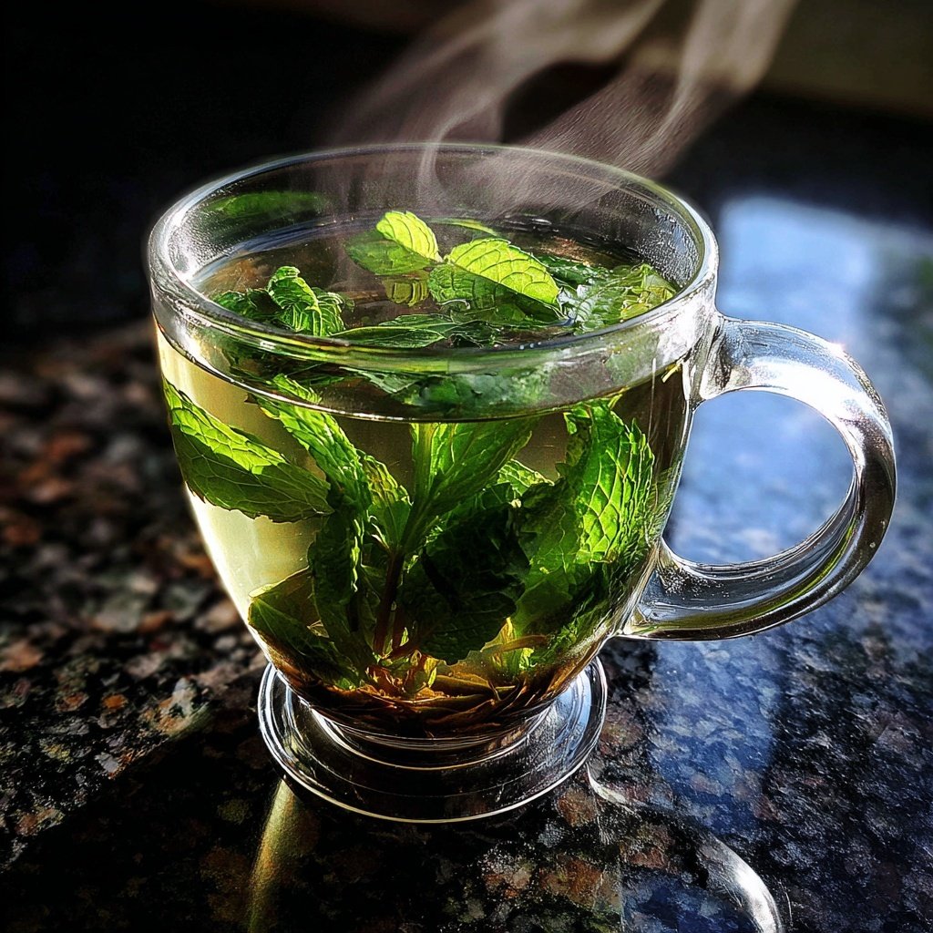 Löwenzahntee mit Zitronenmelisse