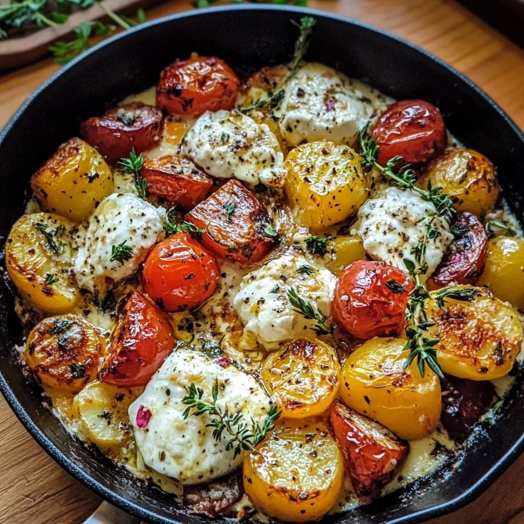 Feta Kartoffeln Ofengemüse