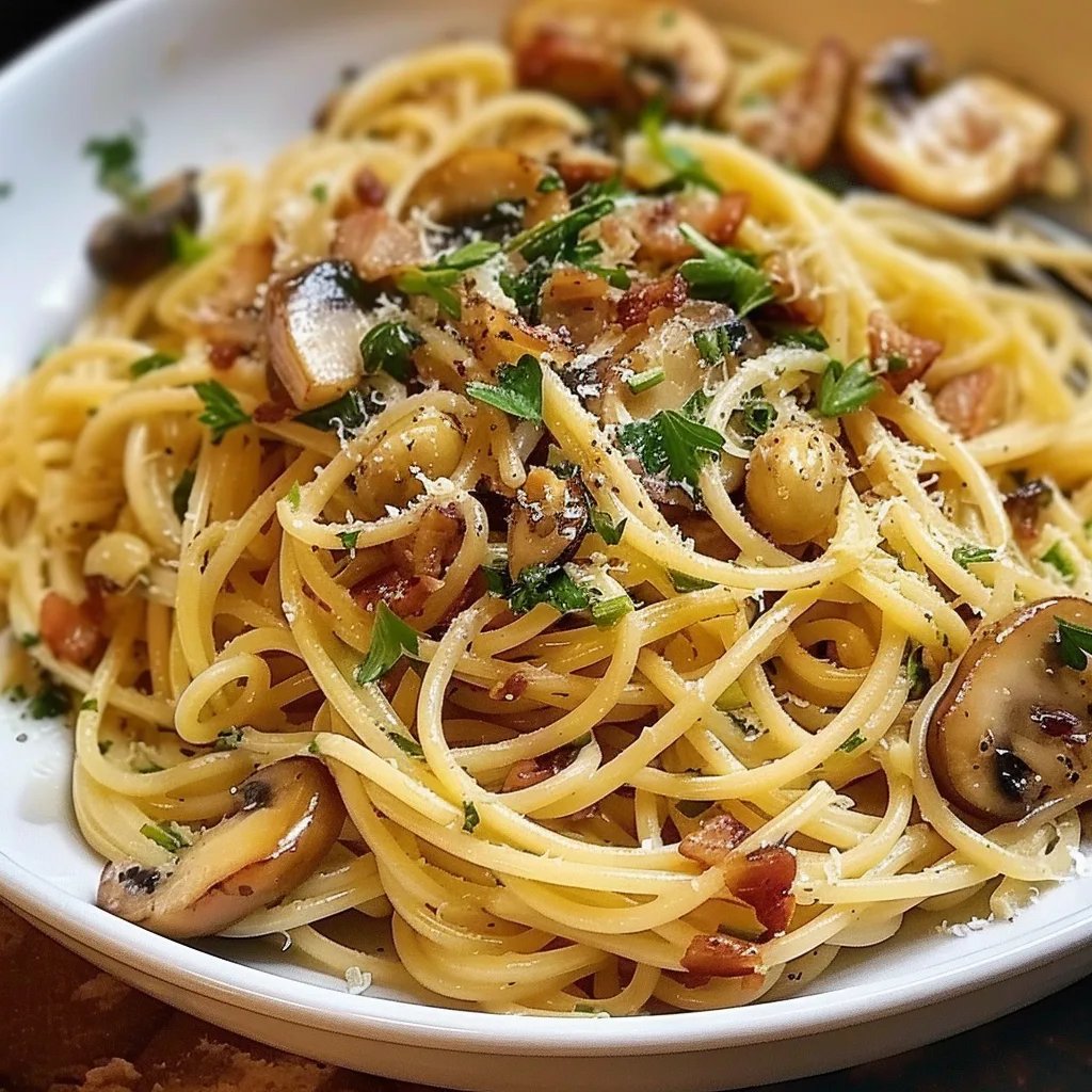 Spaghetti mit Rosenkohl