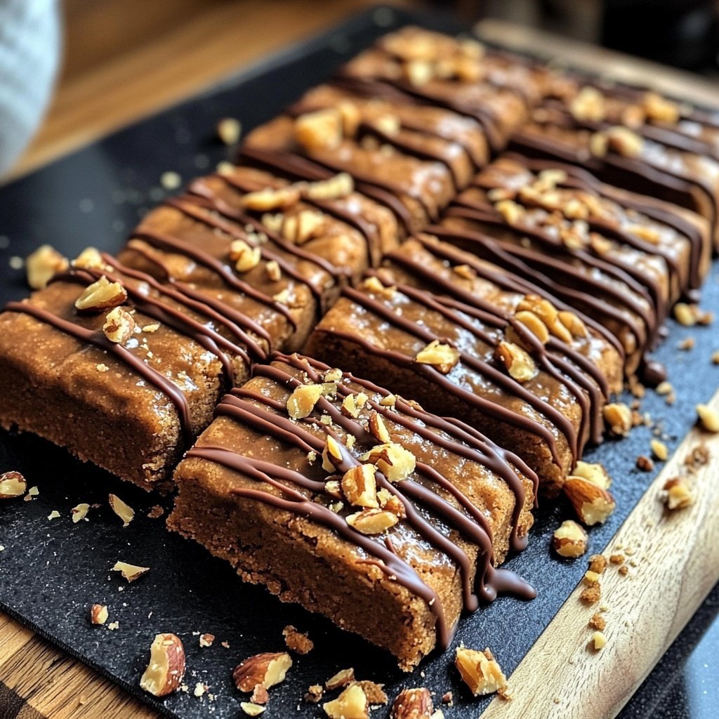 Lebkuchen Schokoladenriegel