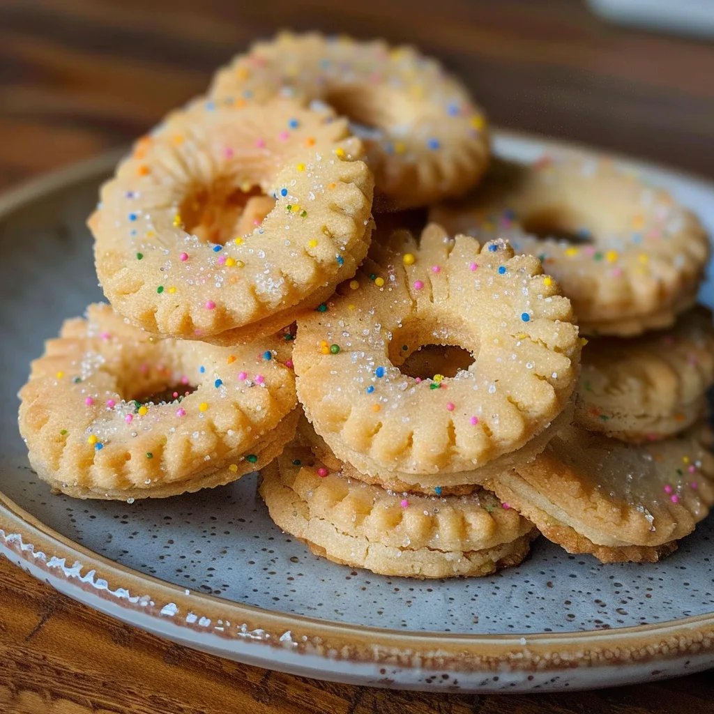 Spritzgebäck mit Marzipan