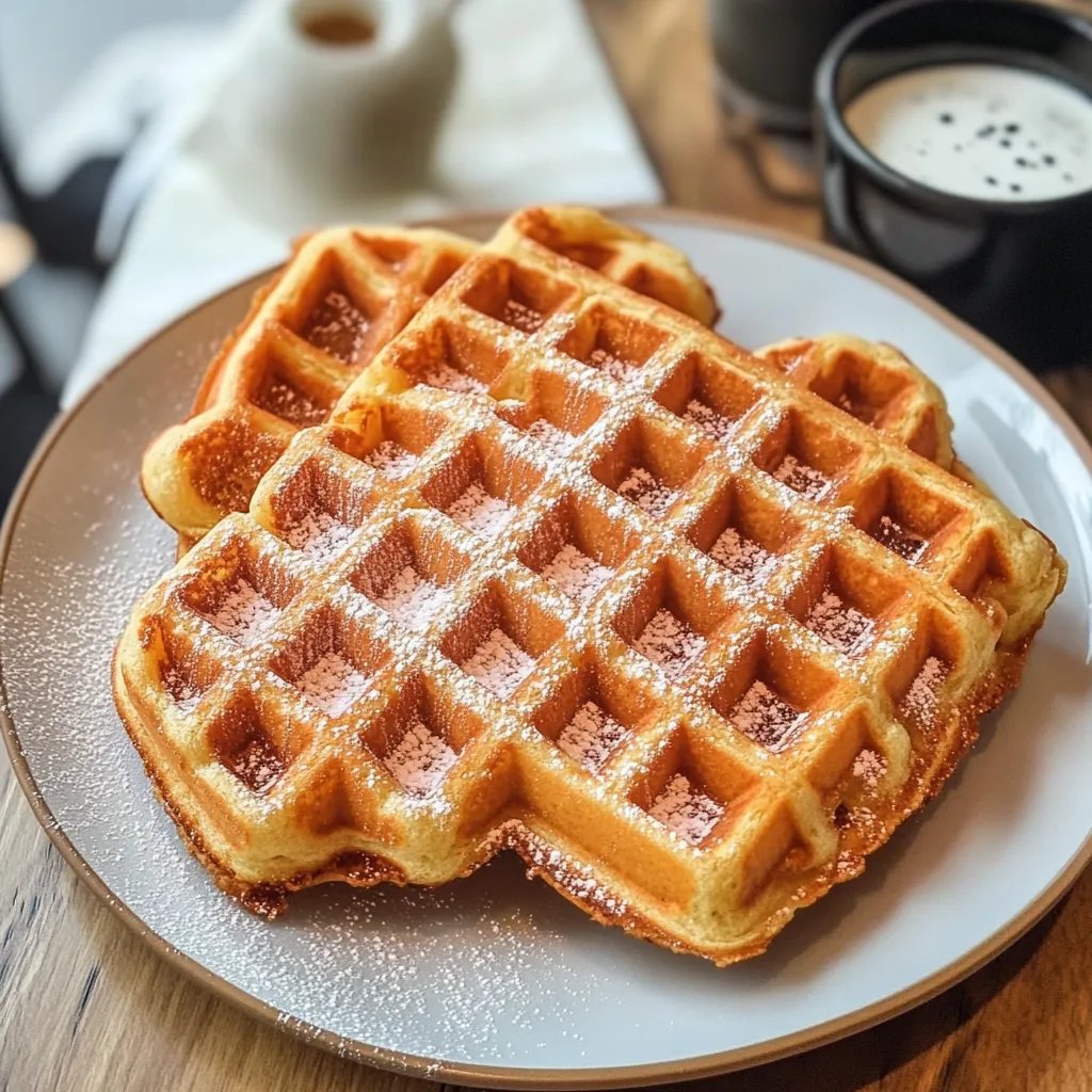 Waffelteig – das schnelle Grundrezept