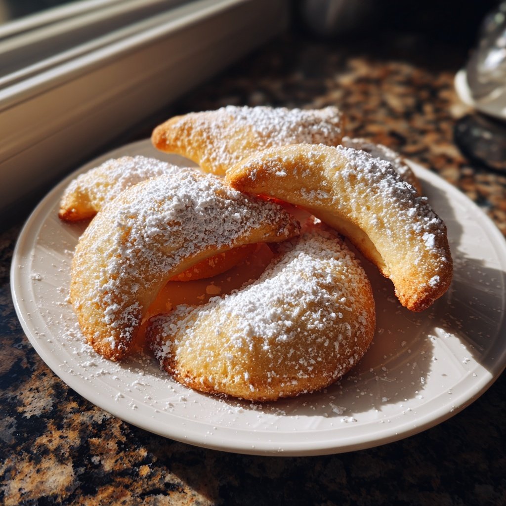 Buttrige Vanillekipferl mit Puderzuckerhaube​