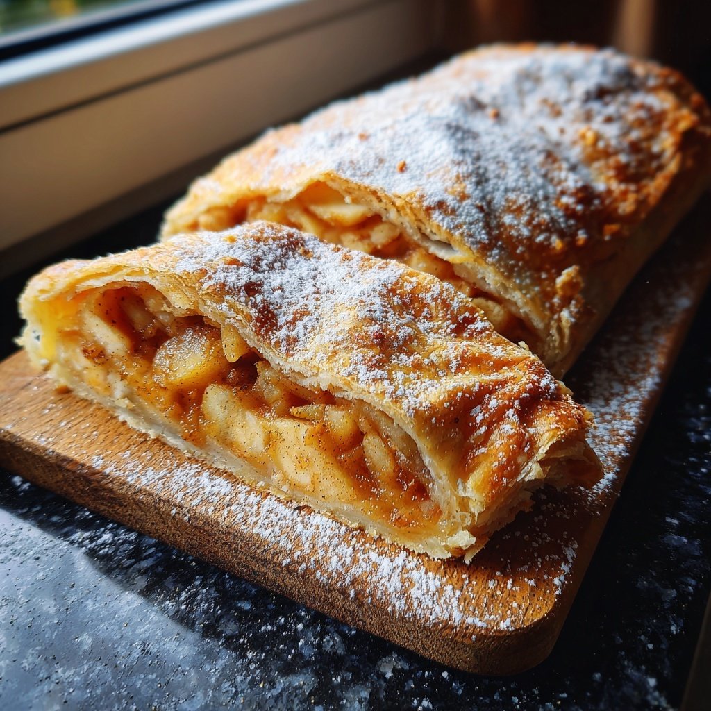 Apfel Zimt Strudel klassisch