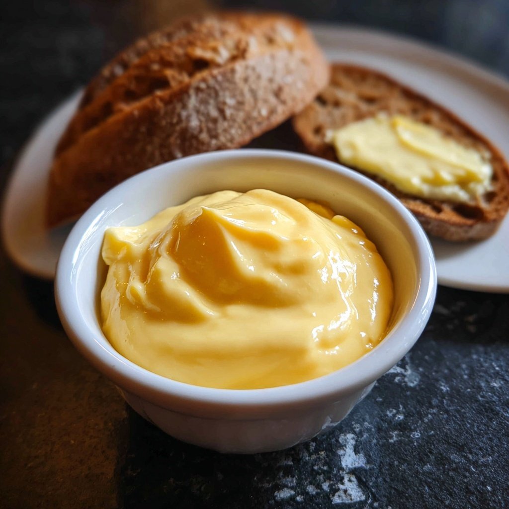 Klassische Hausgemachte Aioli Mayonnaise