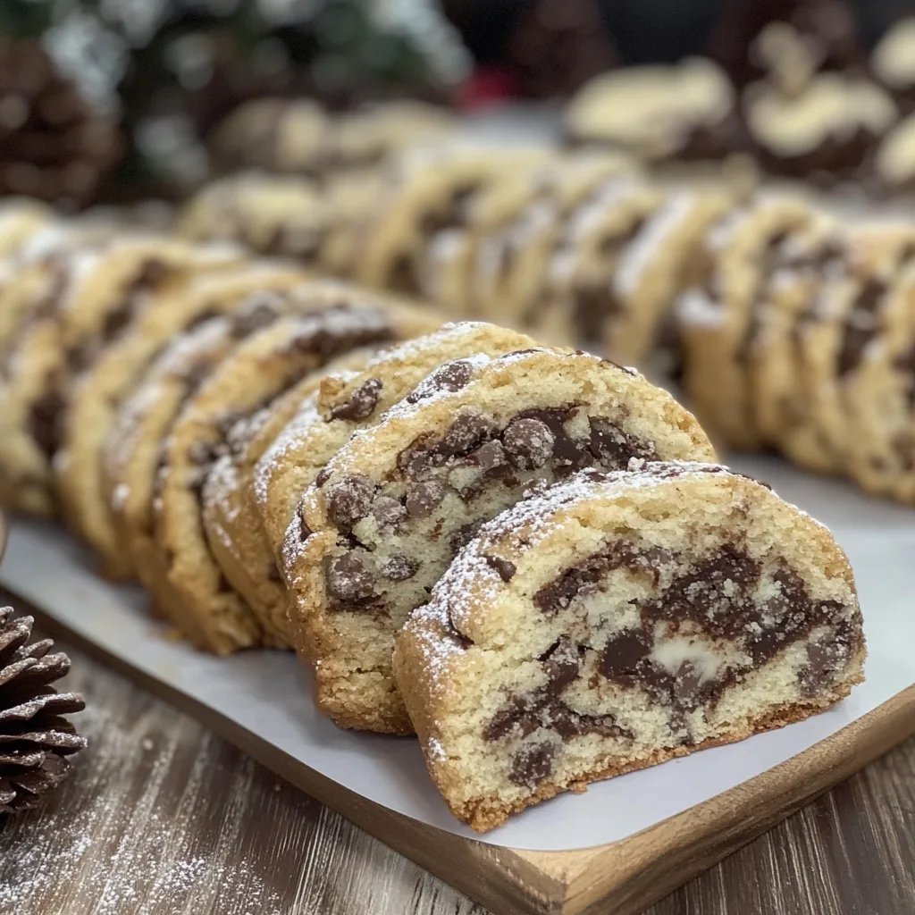 Baumstamm-Plätzchen