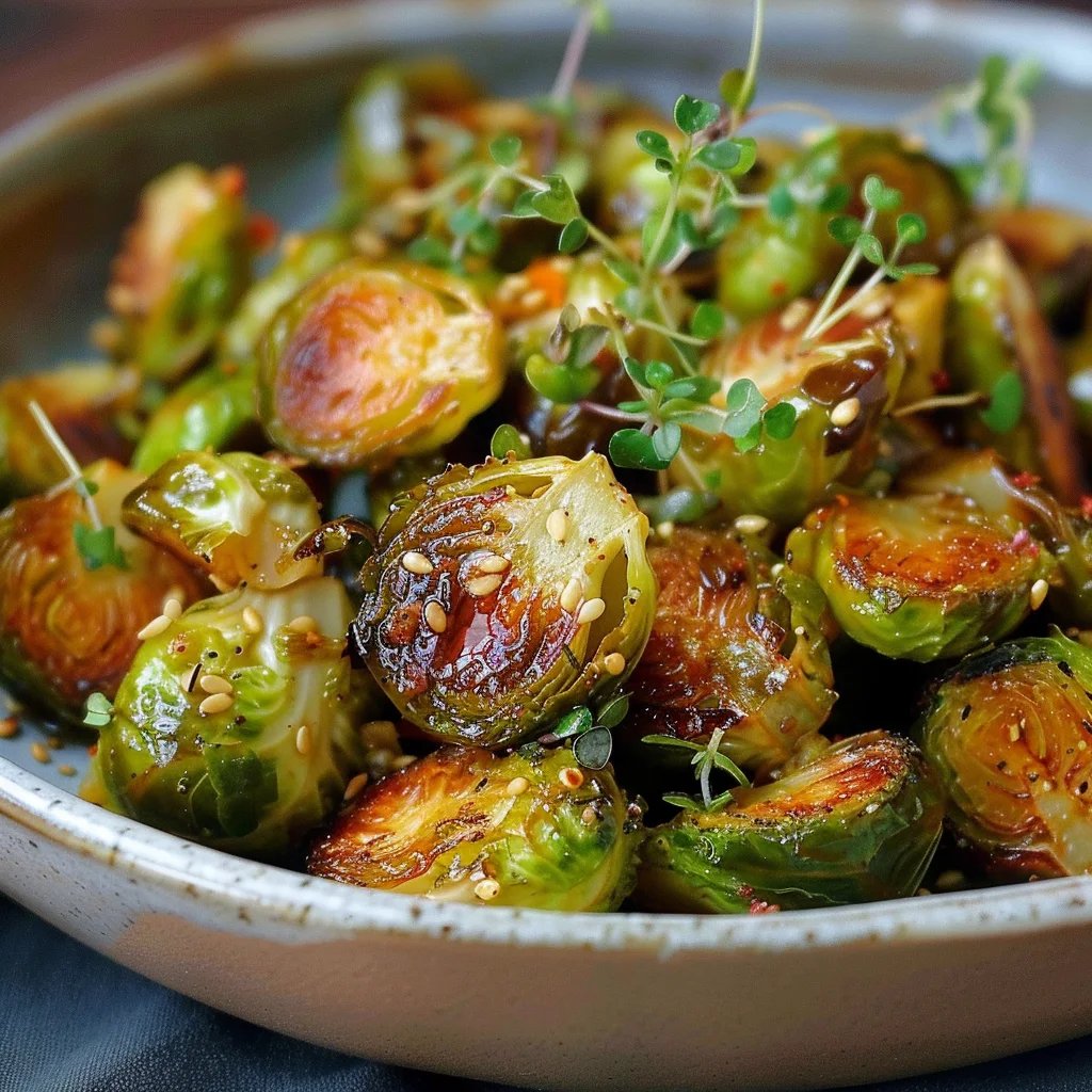 Rosenkohl aus dem Ofen