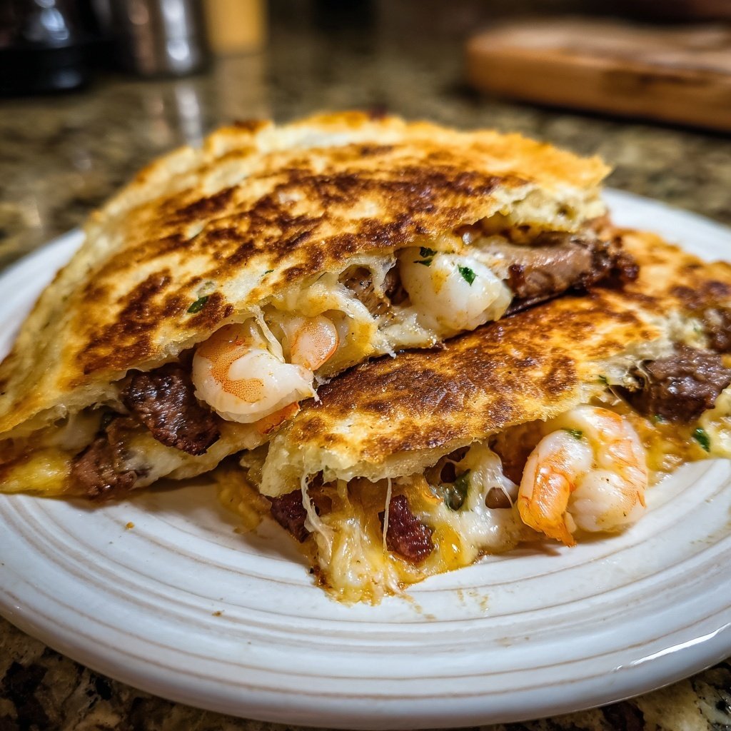 Surf and Turf Quesadilla